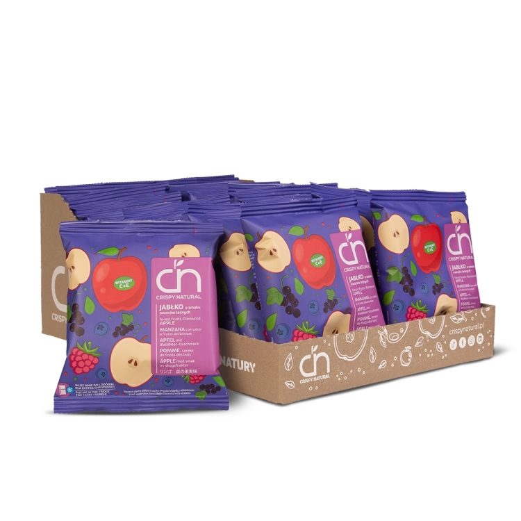 Jabłko o smaku owoców leśnych - box 24 sztuki