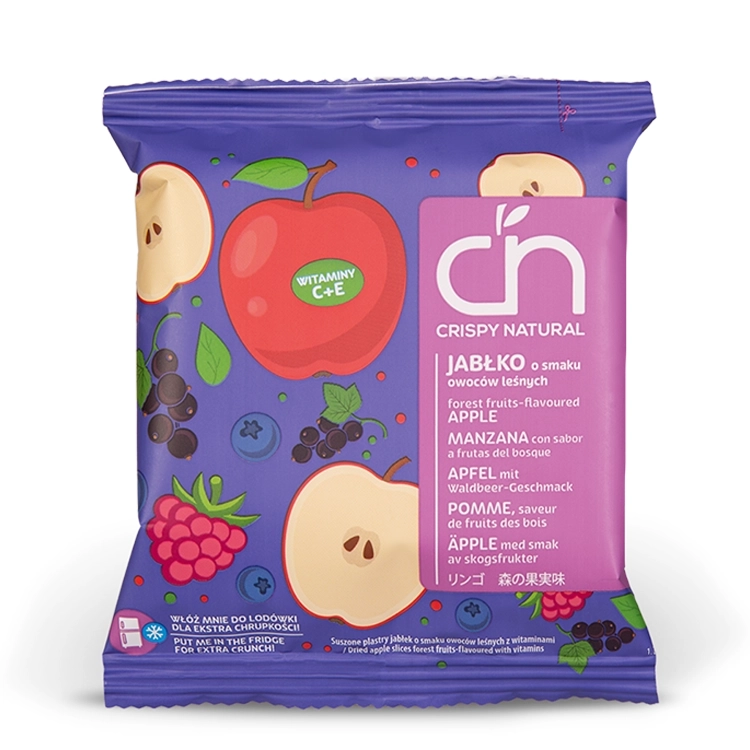 Jabłko o smaku owoców leśnych - przód paczki