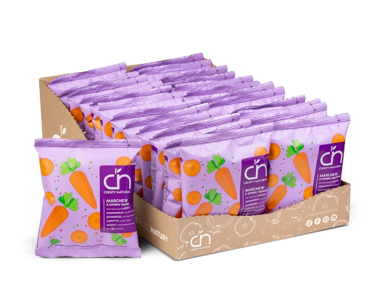 Marchew o smaku tajskim - box 24 sztuki