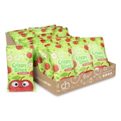 Jabłko 100% - suszone płatki jabłek - box 32 szt
