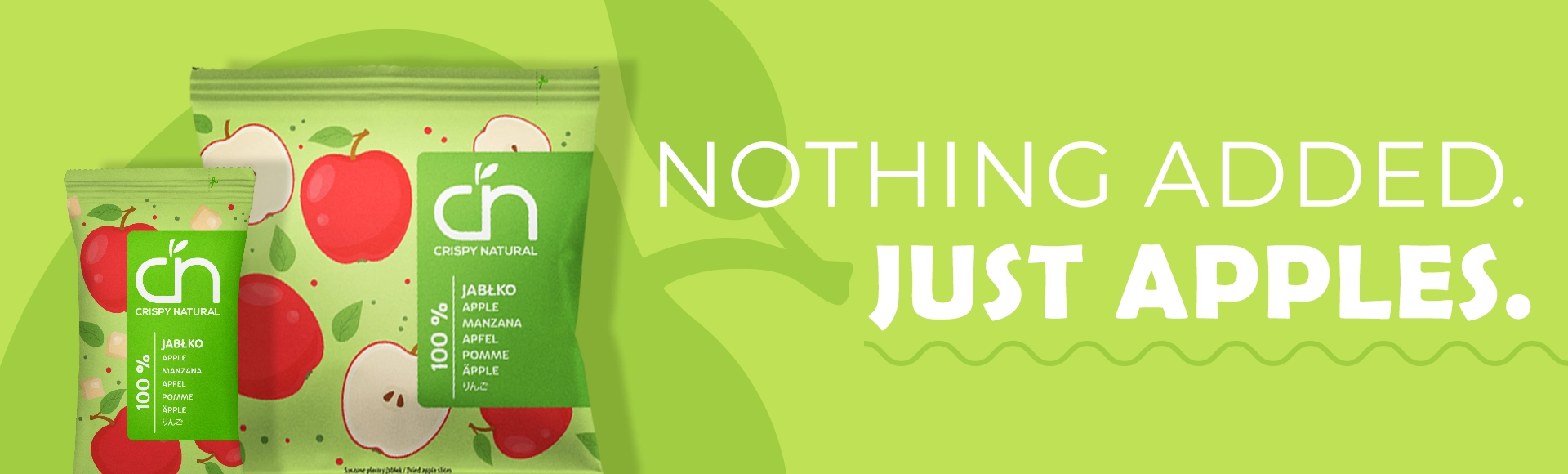 Nothing added. Just Apples
